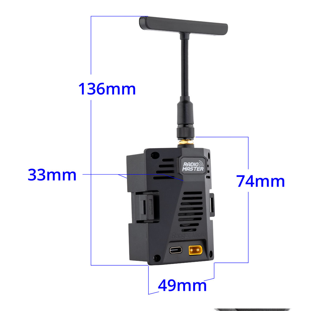 Moduł RF RadioMaster Ranger Mi – Radiomaster Ranger 2.4Ghz Elrs Module recenzja i cena